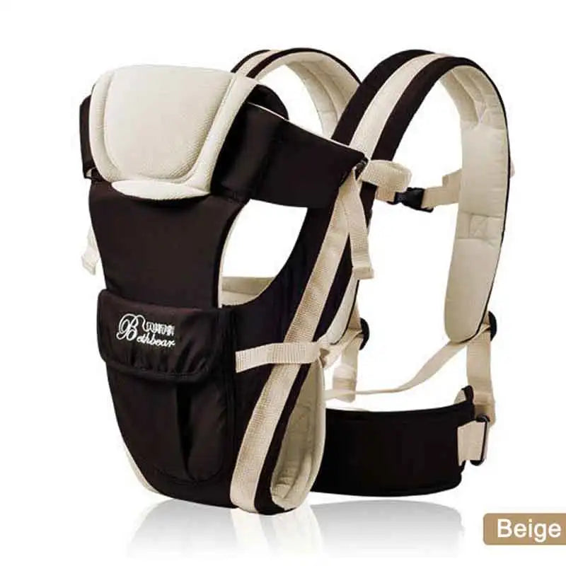 Beth Bear 4-in-1 Baby Carrier Backpack - Strolli Baby